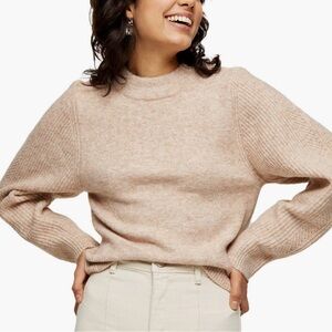 Topshop dusty pink sweater (oatmeal)